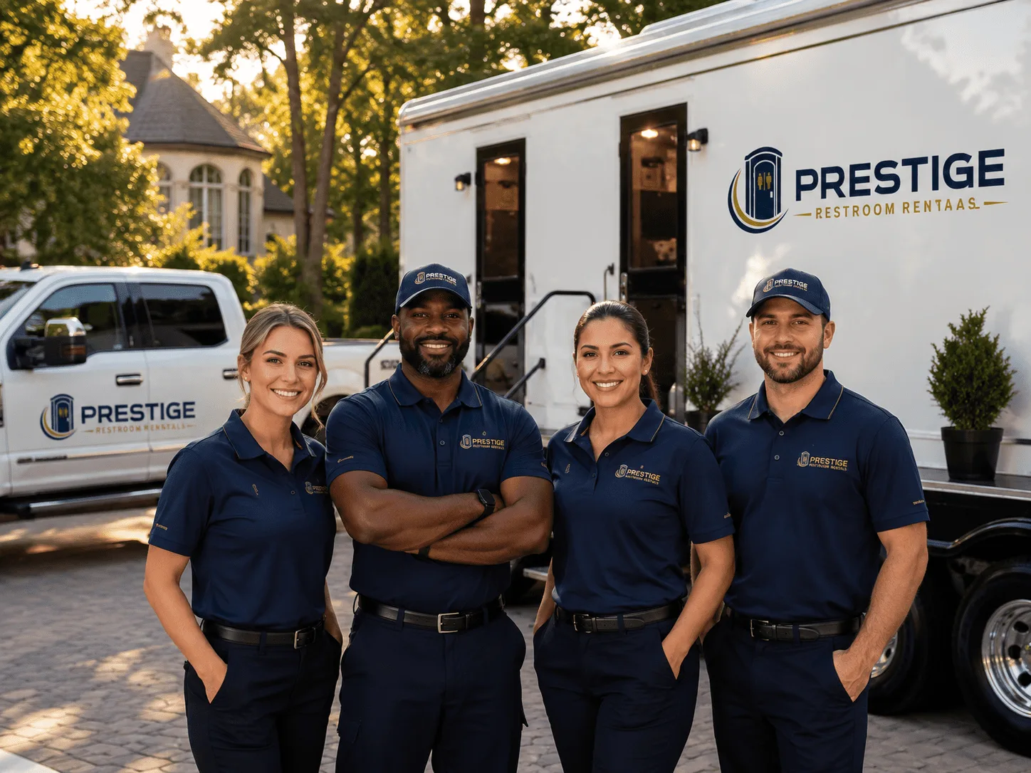 Trusted Luxury Portable Restrooms company in Wolf, WY